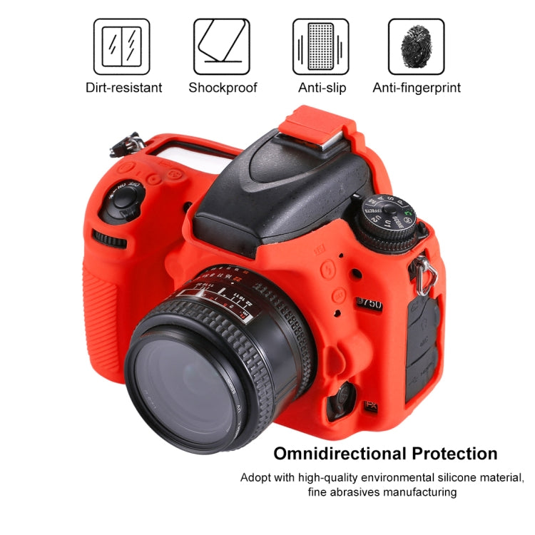 PULUZ Soft Silicone Protective Case for Nikon D750, For Nikon D750