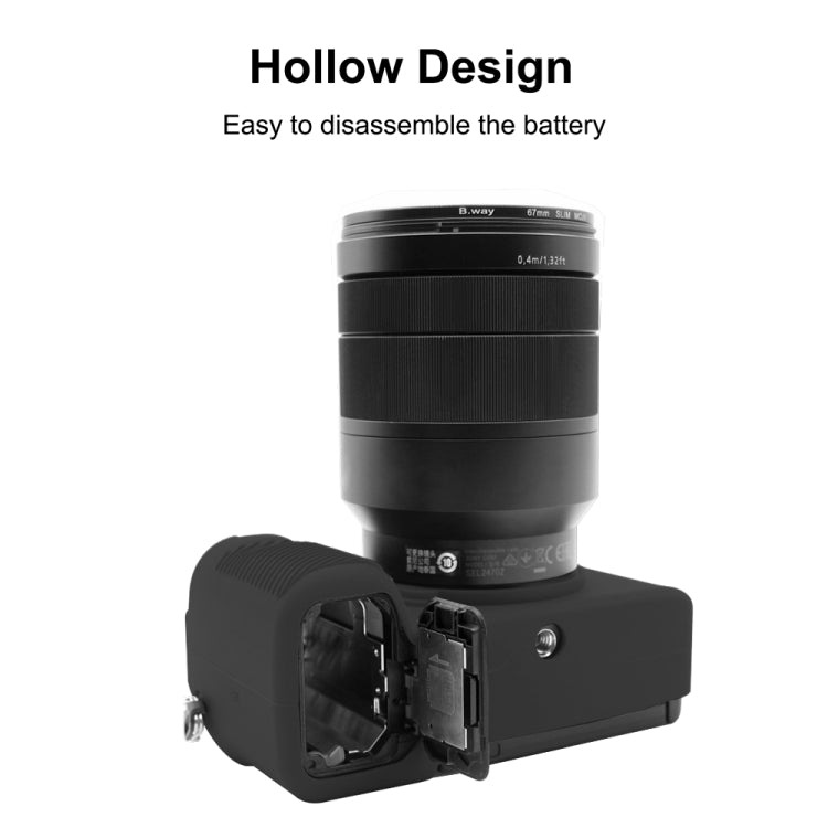 PULUZ Soft Silicone Protective Case for Sony A7C / ILCE-7C, For Sony A7C