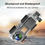 For Insta360 One RS 1-Inch 360 Edition PULUZ 40m Underwater Waterproof Housing Case