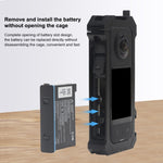 For Insta360 X3 PULUZ Metal Protective Cage Rig Housing Frame with Expand Cold Shoe Base & Tripod Adapter, Metal Cage US Stock, For Insta360 X3