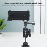 For Insta360 X3 PULUZ Metal Protective Cage Rig Housing Frame with Expand Cold Shoe Base & Tripod Adapter, Metal Cage US Stock, For Insta360 X3