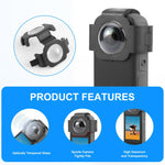 غطاء حماية عدسة PULUZ لـ Insta360 X3، واقي عدسة