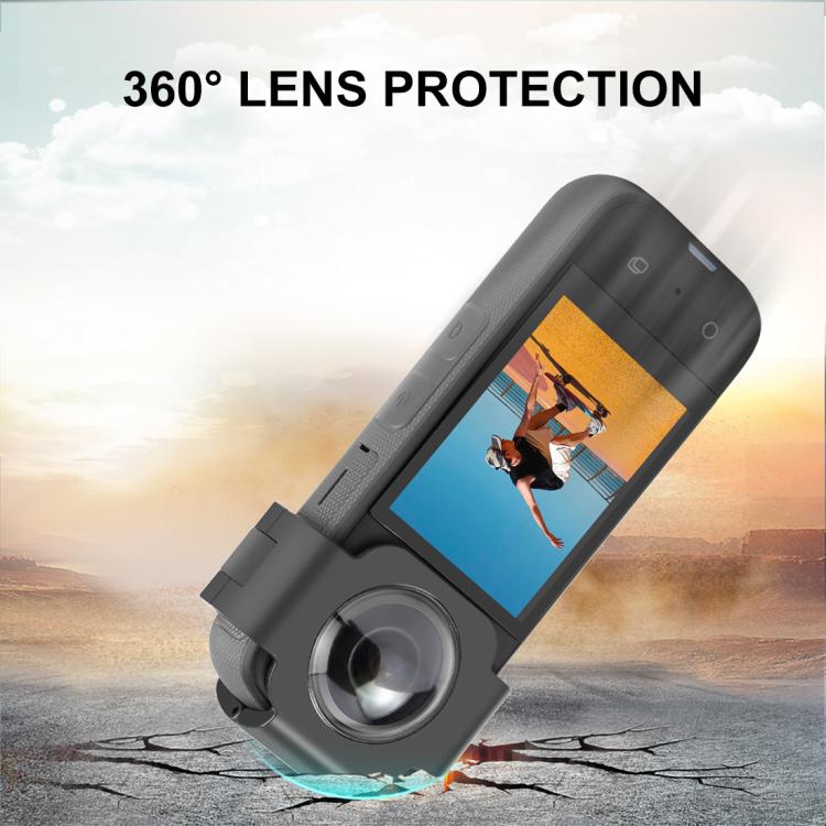 غطاء حماية عدسة PULUZ لـ Insta360 X3، واقي عدسة