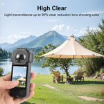 غطاء حماية عدسة PULUZ لـ Insta360 X3، واقي عدسة