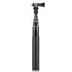 PULUZ 73.5cm Metal Selfie Stick Monopod with Invisible Adapter Base & Screw for Insta360 One RS / X2 / X3 / DJI Osmo 360, 70cm Monopod