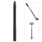 PULUZ 157cm Metal Selfie Stick Monopod  for Insta360 One RS / X2 / X3 / X4 / DJI Osmo 360, 150cm Monopod