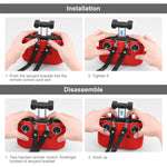 PULUZ Nylon Dual-Hook Anti-lost Anti-fall Neck Strap Lanyard for DJI Mini 3 / 3 Pro / Mavic 3 / Air 2 / 2S Remote Control