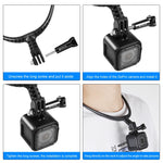 PULUZ Lazy Adjustable Neck Bracket for GoPro Action Cameras, Neck Bracket