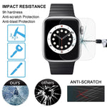 For Apple Watch Edition 38mm 38mm Dial Diameter 9H+ Surface Hardness 2.5D Explosion-proof Tempered Glass Film, For Series 3&2&1 38mm