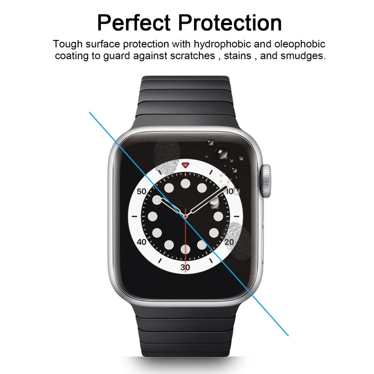 For Apple Watch Edition 38mm 38mm Dial Diameter 9H+ Surface Hardness 2.5D Explosion-proof Tempered Glass Film, For Series 3&2&1 38mm