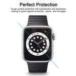For Apple Watch Edition 42mm 42mm Dial Diameter 9H+ Surface Hardness 2.5D Explosion-proof Tempered Glass Film, For Series 3&2&1 42mm