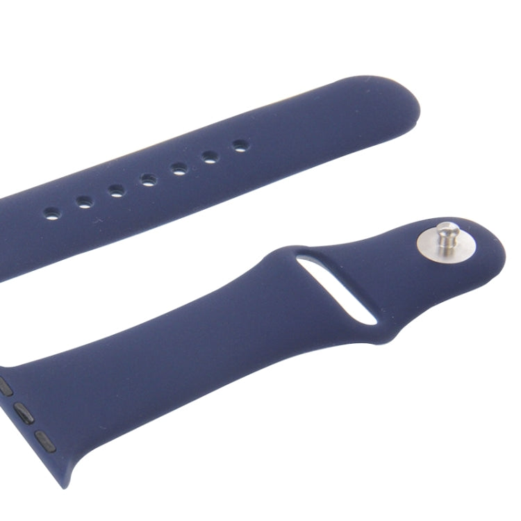 Hochleistungsfähiges Sportarmband aus Kautschuk mit Steckverschluss für Apple Watch Sport 38 mm