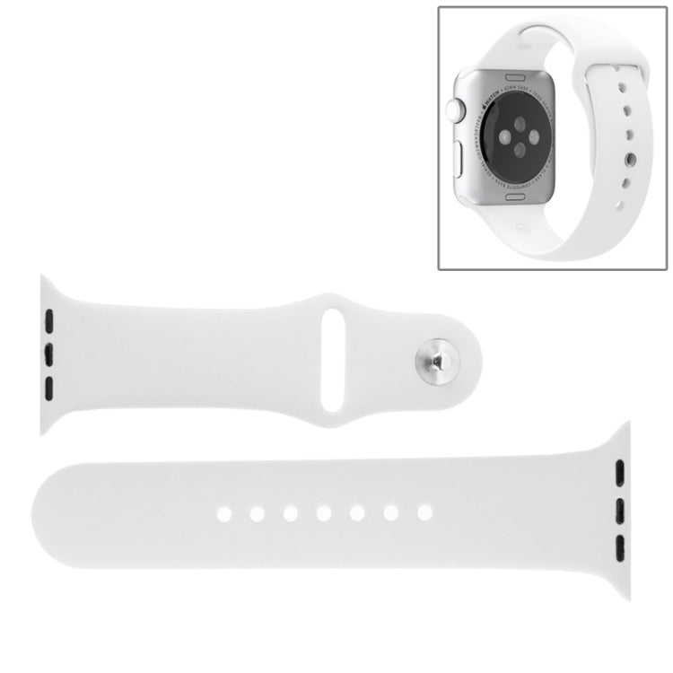 Hochleistungsfähiges Sportarmband aus Kautschuk mit Steckverschluss für Apple Watch Sport 38 mm