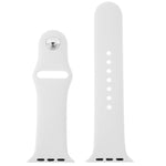 Hochleistungsfähiges Sportarmband aus Kautschuk mit Stiftverschluss für Apple Watch Sport 42 mm