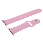 For Apple Watch Sport 42mm High-performance Longer Rubber Sport Watch Band with Pin-and-tuck Closure