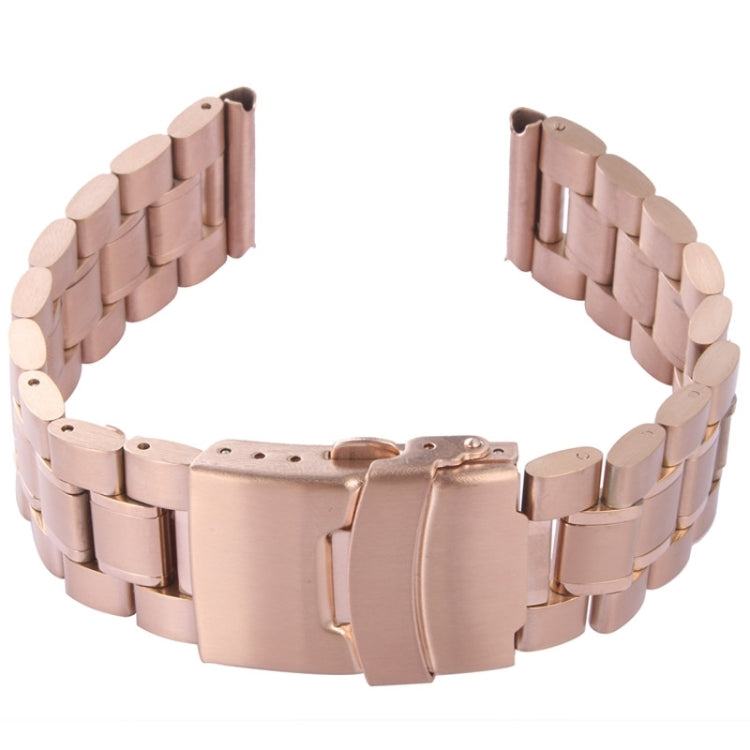 For Apple Watch 38mm Black Steel Watch Band, Only Used in Conjunction with Connectors (S-AW-3291)