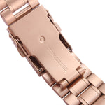 For Apple Watch 38mm Black Steel Watch Band, Only Used in Conjunction with Connectors (S-AW-3291)