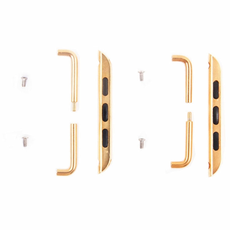 Metallarmbandverbinder mit Metallschließe für Apple Watch 38 / 40 / 41 mm, Paar