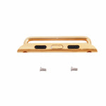 Metallarmbandverbinder mit Metallschließe für Apple Watch 38 / 40 / 41 mm, Paar