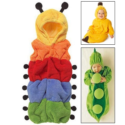 Cute Carpenterworm Style Baby Clothing for Sleeping, Size: 95yard, Size: 95yard