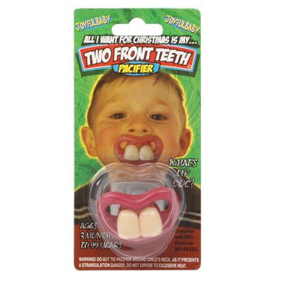 Safe Funny Two Front Teeth Silicone Baby Nipple, Funny Baby Nipple