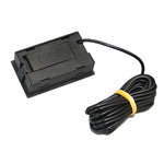 Mini LCD Digital Thermometer for Fridge Freezer, Insert Size 46mm x 26.6mm, Cable Length 1m, PT-2