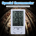 TA298 Digital LCD Humidity / Hygrometer and Thermometer with Extra Sensor Cable, TA298