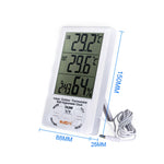 TA298 Digital LCD Humidity / Hygrometer and Thermometer with Extra Sensor Cable, TA298