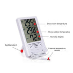 TA298 Digital LCD Humidity / Hygrometer and Thermometer with Extra Sensor Cable, TA298