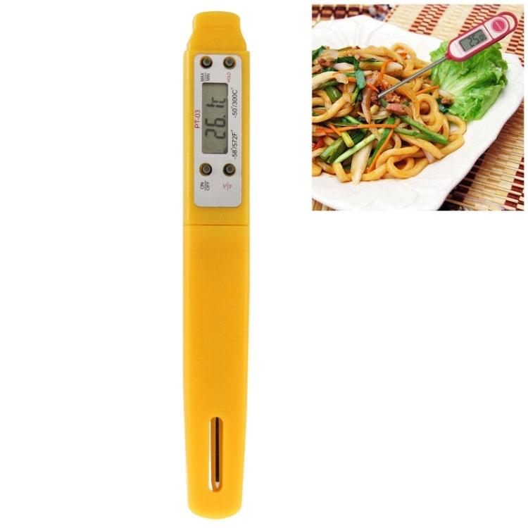 LCD Digital Food Thermometer, Temperature Ranger: -50 to 300 Degree Celsius, Food Thermometer