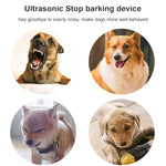 Ultraschall-Antibellhalsband (weiß)