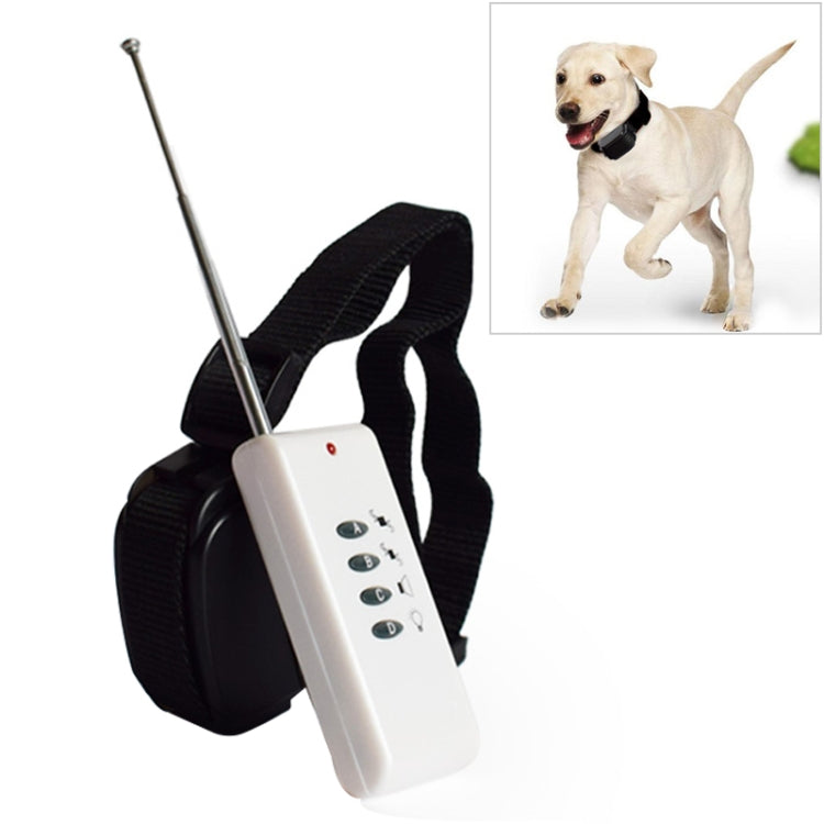 Electric Dog Remote Control Training, White