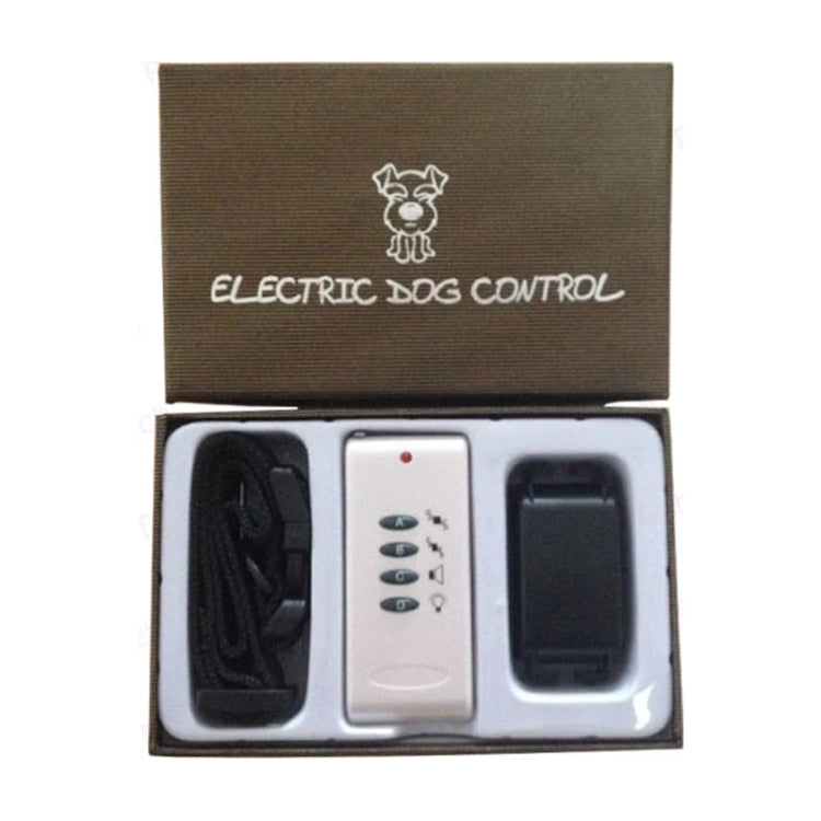 Electric Dog Remote Control Training, White