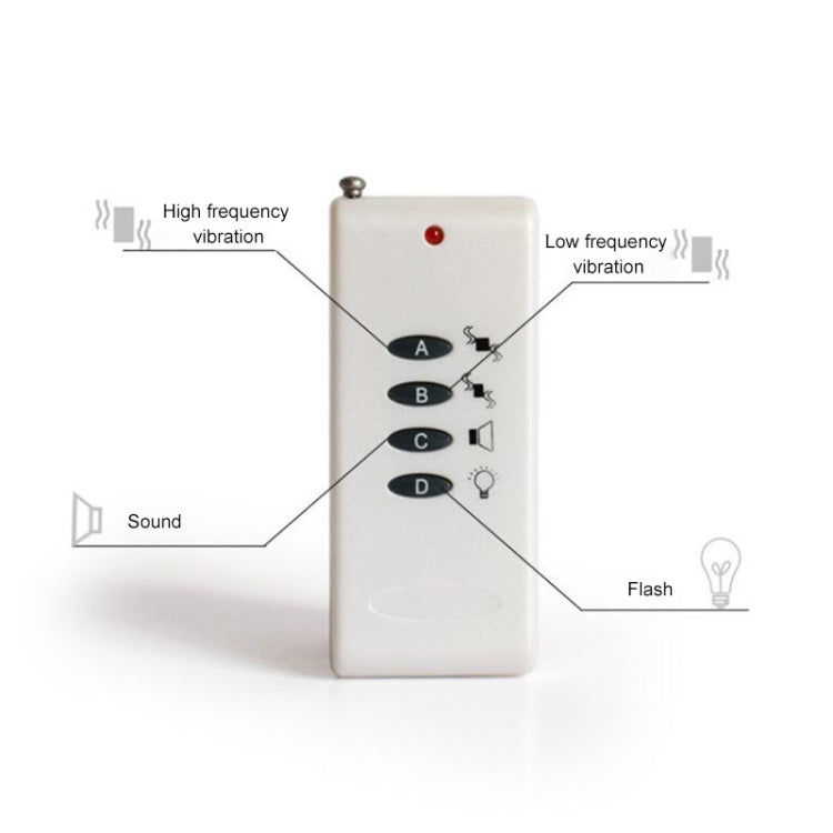 Electric Dog Remote Control Training, White