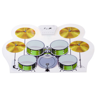 MD-1008 USB 2.0 MIDI Soft Roll-up Drum Kit, Size: 46 x 31cm, Electronic Drum  MD-1008