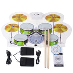 MD-1008 USB 2.0 MIDI Soft Roll-up Drum Kit, Size: 46 x 31cm, Electronic Drum  MD-1008