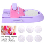 DIY Nail Art Printing Stamp Machine Set