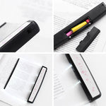 3 LED Bright Panel Travel Lamp, Black