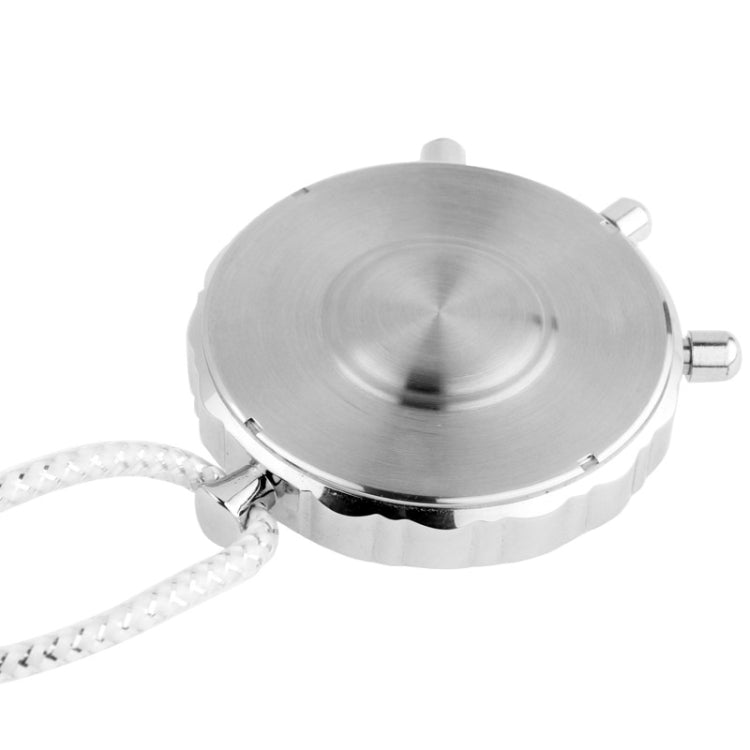 PS528 Metal Stopwatch Professional Chronograph Handheld Digital LCD Sports Counter Timer with Strap, PS528