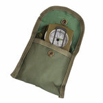 GoldGood DC60-2A Outdoor Multi-function Military Travel Geology Pocket Prismatic American Compass with Luminous Display(Army Green), DC60