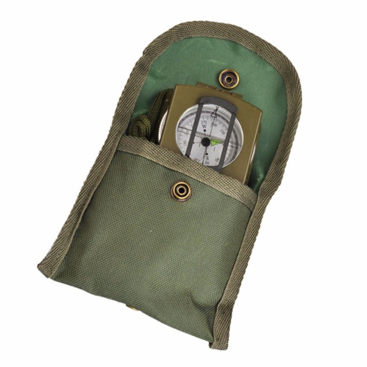 GoldGood DC60-2A Outdoor Multi-function Military Travel Geology Pocket Prismatic American Compass with Luminous Display(Army Green), DC60