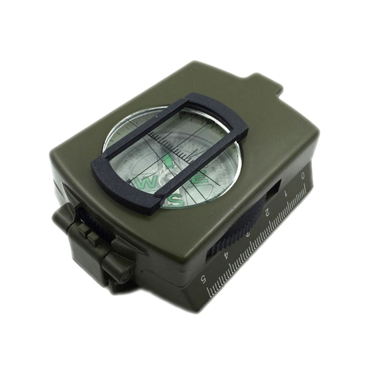GoldGood DC60-2A Outdoor Multi-function Military Travel Geology Pocket Prismatic American Compass with Luminous Display(Army Green), DC60