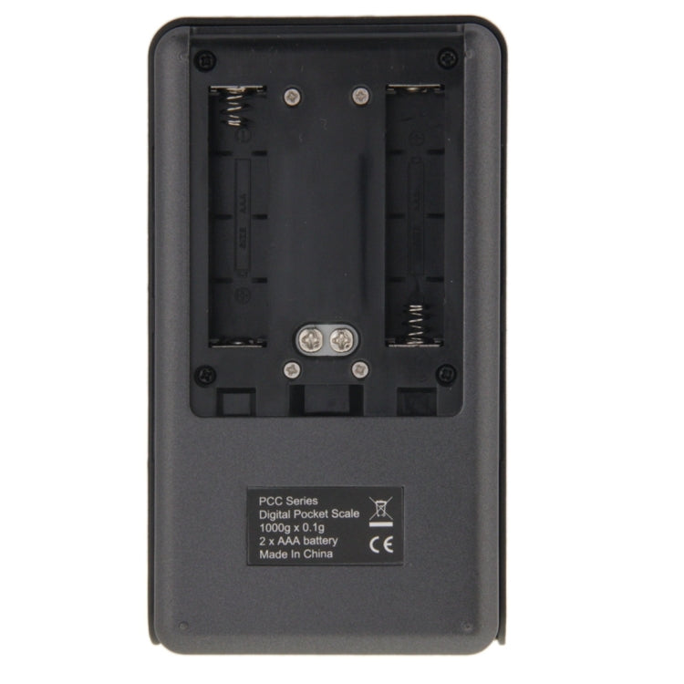 2 in 1 Electronic Pocket 1000g x 0.1g Jewelry  Digital Scale Balance + Calculator with Digits LCD Display, 1000g x 0.1g