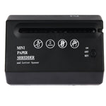Mini USB Paper Shredder with Letter Opener, USB Paper Shredder