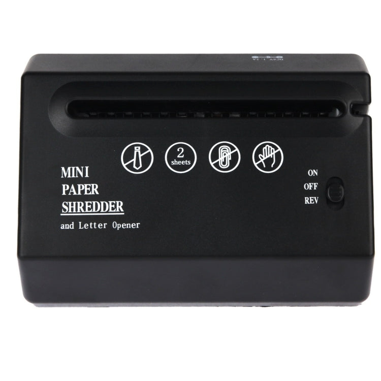 Mini USB Paper Shredder with Letter Opener, USB Paper Shredder