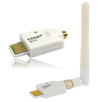 بطاقة محول USB لاسلكي صغيرة عالية القوة 802.11N 150M، بطاقة محول USB