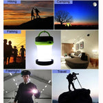 Retractable LED 3-Mode Lantern Light Tent Lamp