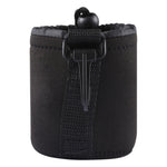 Neoprene SLR Camera Lens Carrying Bag Pouch Bag with Carabiner, Size: 8x10cm, Size: 8x10cm