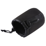 Neoprene SLR Camera Lens Carrying Bag Pouch Bag with Carabiner, Size: 8x10cm, Size: 8x10cm