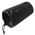 Neoprene SLR Camera Lens Carrying Bag Pouch Bag with Carabiner, Size: 10x18cm, Size: 10x18cm